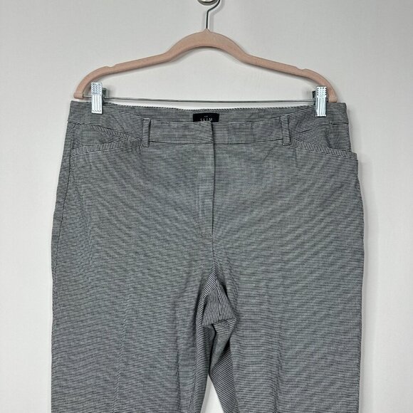 2/$30 White House Black Market The Slim Ankle Micro Check Slack Pants 14 #9976 - Picture 4 of 11
